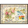 Liechtenstein - Carte maximum card 2066 - N° 1198/1199 2001 enfant child fleur flowers flower fleurs