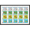 111 - Ajman - MNH ** Mi N°247/254 A jeux olympiques olympic games mexico 68 feuilles sheets