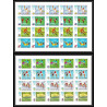 112b - Ajman MNH **N°247/254 B jeux olympiques olympic games mexico 68 Non dentelé imperf feuilles sheets