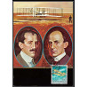 san marin (san marino) - Carte maximum card 1903 mi N°165/167 posta aerea 1978 the first flight of the wright brothers