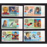 113 - Ras Al Khaima MNH ** Mi N°731/736 B Non dentelé imperf jeux olympiques olympic games sapporo 72