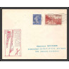 10143 1er transport aerien de courrier postal sans surtaxe 7/7/1937 paris pau lettre cover France aviation 