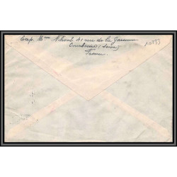 10233 par avion 1ère liaison air france paris mexico 27/4/1952 lettre cover France aviation 