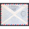 10235 1ère liaison lille bruxelles par helicoptère SABANA 3/3/1957 belgique lettre cover France aviation 