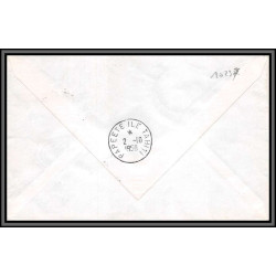 10237 1ère liaison aérienne directe france polynésie par tai 28/9/1959 papete lettre cover France aviation 
