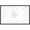 10237 1ère liaison aérienne directe france polynésie par tai 28/9/1959 papete lettre cover France aviation 