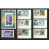 113d - Ras Al Khaima MNH ** N°731/736 B + bloc 130 B Non dentelé imperf jeux olympiques olympic games sapporo