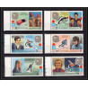114a - Ras Al Khaima MNH ** N°731/736 jeux olympiques (winter olympics games) sapporo 72 gold medalist