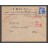 10700 entete sudelec première liaion aérienne paris nice 15/2/1938 lettre cover France aviation 