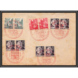 10975 trier 1945 lettre cover allemagne rheinland pfalz