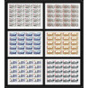 117d - Ras Al Khaima MNH ** Mi N°600/605 A + bloc jeux olympiques (winter olympic games) SAPPORO 72 feuilles sheets