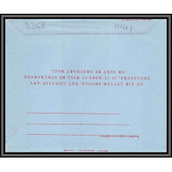 11141 10d entier stationery aerogramme gambie gambia 