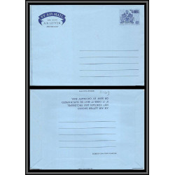 11143 40b entier stationery aerogramme gambie gambia 