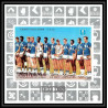 121 - Manama MNH ** Mi N°35 B jeux olympiques (summer olympic games) MEXICO 68 BASKET Non dentelé imperf