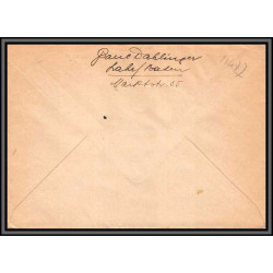 11477 N°88 / 91 Wolfach 1955 lettre cover allemagne bund rfa 