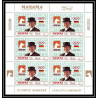 122d - Manama MNH ** Mi N°204/209 A jeux olympiques (summer olympic games) MEXICO 68 gold medalists feuilles sheets