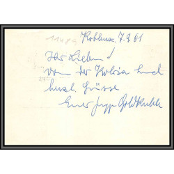 11489 kobria 1961 koblenz entier stationery carte postale postcard allemagne bund rfa 