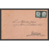 11492 N°505 paire Hindenburg 1939 bad nauheim lettre cover allemagne deutsches reich 