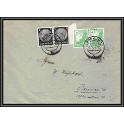 11508 bochum hitler 1939 lettre cover allemagne deutsches reich 