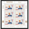 122d - Manama MNH ** Mi N°204/209 A jeux olympiques (summer olympic games) MEXICO 68 gold medalists feuilles sheets
