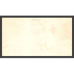 11515 europa 1958 fdc lettre cover allemagne bund germany saar land 