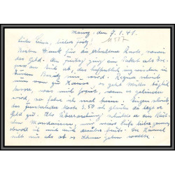 11527 maréchal hindenburg mainz pour offenbach 1941 carte postale postcard poskarte allemagne deutsches reich 