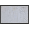11599 type helvetia N°43 fribourg 1870 pour romont lsc lettre cover suisse 