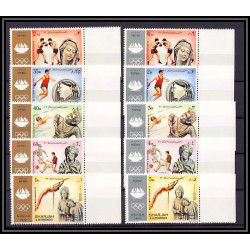 124 - Sharjah MNH ** Mi N°839/848 A jeux olympiques (summer olympic games) munich 72 Football (Soccer) boxe