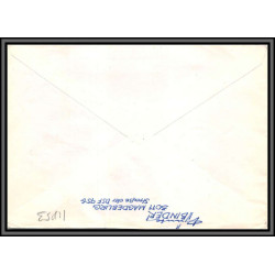 11853 instruments de musique 1971 bfdc lettre cover allemagne ddr 
