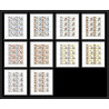 124b - Sharjah MNH ** Mi N°839/848 A jeux olympiques (summer olympic games) munich 72 feuilles sheets