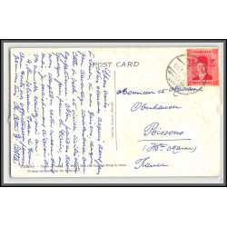 11959 lot de 5 documents affranchissement roi fouad 1930's lettre cover egypte egypt 