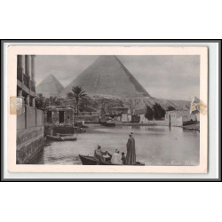 11959 lot de 5 documents affranchissement roi fouad 1930's lettre cover egypte egypt 