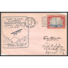 12031 los angeles 15/10/1930 premier vol first flight route 33 southern transcontinental lettre airmail cover usa 