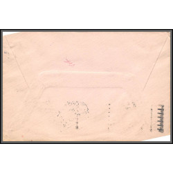 12031 los angeles 15/10/1930 premier vol first flight route 33 southern transcontinental lettre airmail cover usa 