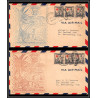 12076 st petersburg summer vacation 2/6/1931 lettre airmail cover usa aviation