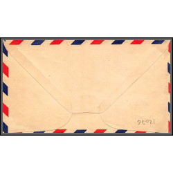 12076 st petersburg summer vacation 2/6/1931 lettre airmail cover usa aviation