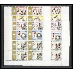 124c - Sharjah MNH ** Mi N°839/848 A jeux olympiques (summer olympic games) munich 72 Football (Soccer) boxe bloc 4