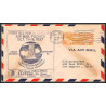 12111 monroe winston salem fort bragg burlington 12/10/1937 premier vol first all north carolina air mail flights lot 6 