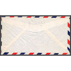 12147 am 1002 experimental pick up route mount pleasant 28/5/1939 ? premier vol first flight lettre airmail cover usa 