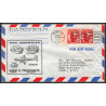 12156 pan american fam 5 27/4/1959 premier vol first flight miami to tegucigalpa honduras lettre airmail cover usa 