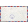 12156 pan american fam 5 27/4/1959 premier vol first flight miami to tegucigalpa honduras lettre airmail cover usa 