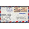 12157 pan american fam 5 27/4/1959 premier vol first flight tegucigalpa to miami honduras lettre airmail cover usa 