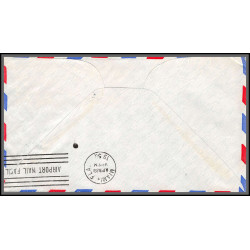 12157 pan american fam 5 27/4/1959 premier vol first flight tegucigalpa to miami honduras lettre airmail cover usa 