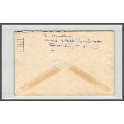 12169 honolulu hawai 18/6/1941 premier vol first flight lettre airmail cover usa aviation