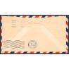 12171 am 78 burley 23/11/1946 premier vol first flight lettre airmail cover usa aviation