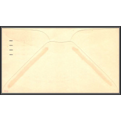 12172 en route los angeles new york boston mail washington 1/10/1946 premier vol first demonstration flight lettre 