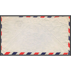 12183 ponce puerto rico 22/5/1946 lettre airmail cover usa aviation