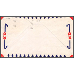 12184 dedication sussex county airport georgetown 31/5/1946 premier vol first flight lettre airmail cover usa aviation