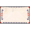 12184 dedication sussex county airport georgetown 31/5/1946 premier vol first flight lettre airmail cover usa aviation