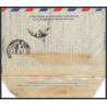 12220 new york karachi pakistan 16/8/1951 premier vol first flight airmail stationery entier usa aviation